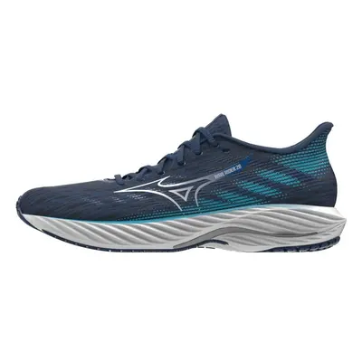 Mizuno Wave Rider 28 Estate Blue/White/River Blue futócipő