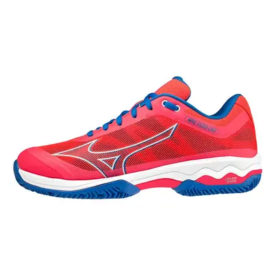 Mizuno Wave Exceed Light CC Padel Driven Pink / White / Peace Blue padel cipő