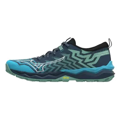 Mizuno Wave Daichi 8 Dusty Jade Green/White/River Blue terep futócipő