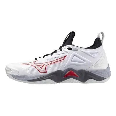 Mizuno Wave Momentum 3 White/Salsa/Black