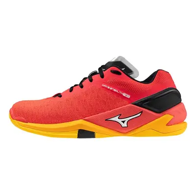 Mizuno Wave Stealth Neo Radiant Red/White/Carrot Curl kézilabda cipő