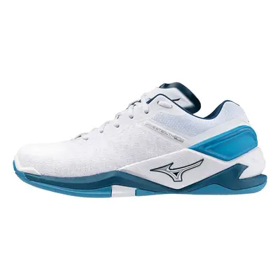 Mizuno Wave Stealth Neo White/Sailor Blue/Silver kézilabda cipő