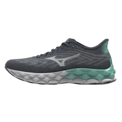 Mizuno Wave Sky 8 India Ink/Neo Silver/Dusty Jade Green futócipő