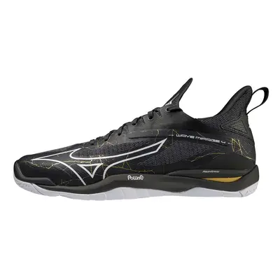 Mizuno Wave Mirage 4 BlkOyster/Wht/MPGold kézilabda cipő