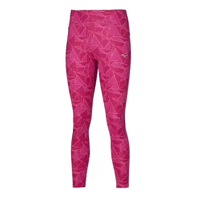 Mizuno 7/8 Printed Tight Pink Peacock