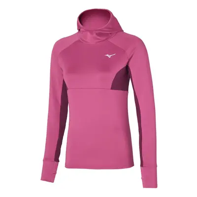 Mizuno Warmalite Hooded LS Magenta Haze