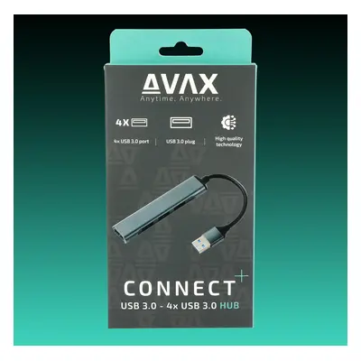 AVAX HB600 CONNECT+ USB 3.0 HUB elosztó - 4xUSB 3.0