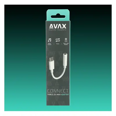 AVAX AD300 CONNECT USB-C - 3.5 Jack átalakító