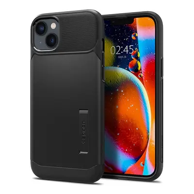 Spigen Slim Armor Apple iPhone 14 Plus tok, Black, fekete