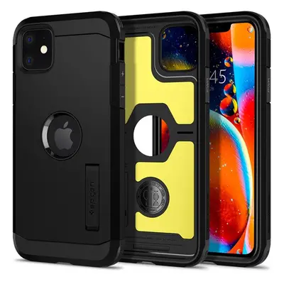 Spigen Tough Armor Apple iPhone 11 tok, Black, fekete