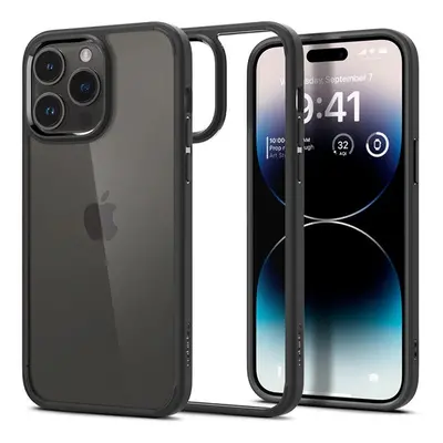 Spigen Ultra Hybrid Apple iPhone 14 Pro Max tok, Matte Black, fekete