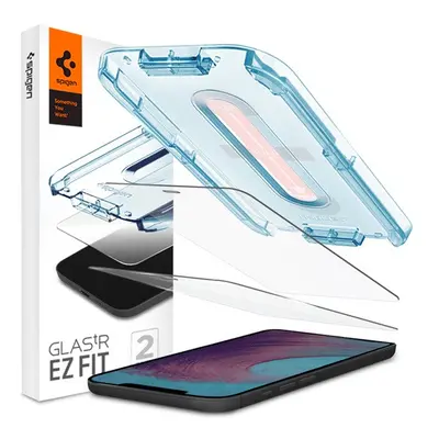 Spigen "Glas.tR SLIM EZ Fit" Apple iPhone 12 Pro Max tempered kijelzővédő fólia felhelyező keret