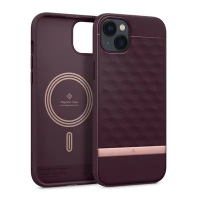 Caseology Parallax Apple iPhone 14 Plus Burgundy MagSafe tok, burgundi