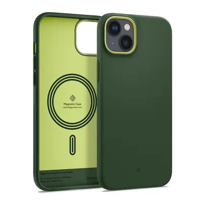 Caseology Nano Pop Apple iPhone 14 Plus Avo Green MagSafe tok, zöld