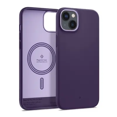 Caseology Nano Pop Apple iPhone 14 Plus Grape Purple MagSafe tok, lila