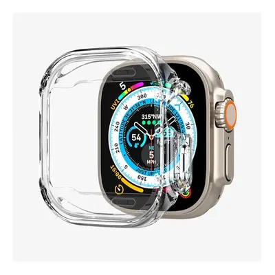 Spigen Ultra Hybrid Apple Watch UItra 2/1 (49mm) Crystal Clear tok, átlátszó