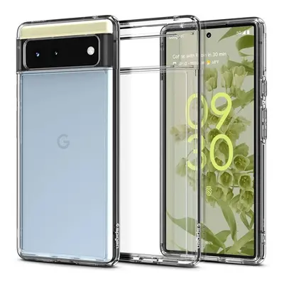 Spigen Ultra Hybrid Google Pixel 6 tok, Crystal Clear, átlátszó