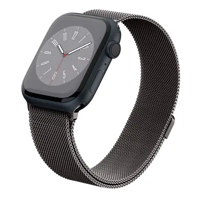 Spigen Metal Fit Apple Watch 49mm/8/7 45mm fém szíj, grafit