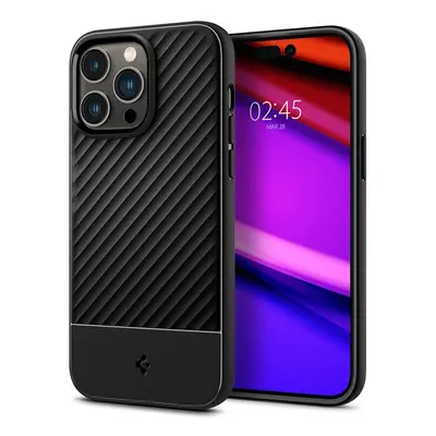 Spigen Core Armor Apple iPhone 14 Pro Max tok, Matte Black, fekete