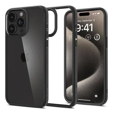 Spigen Ultra Hybrid iPhone 16 Pro Max tok, Matte Black, fekete ACS07996