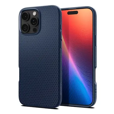 Spigen Liquid Air iPhone 16 Pro Max tok, Navy Blue, kék ACS07989