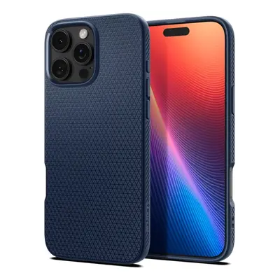 Spigen Liquid Air iPhone 16 Pro tok, Navy Blue, kék ACS08118