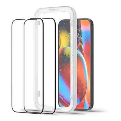 Spigen AlignMaster "Glas.tR" Apple iPhone 14 / 13 / 13 Pro Tempered kijelzővédő fólia (2db)