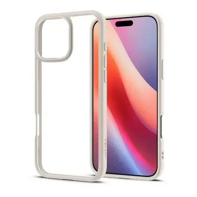 Spigen Ultra Hybrid Apple iPhone 16 Pro Max tok, Natural Titanium, átlátszó-bézs