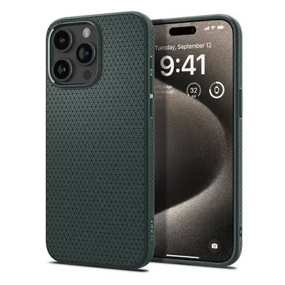 Spigen Liquid Air Apple iPhone 16 Pro Max tok Abyss Green, zöld