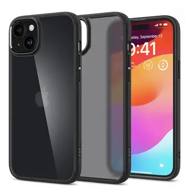 Spigen Ultra Hybrid Apple iPhone 15 Matte Black, fekete