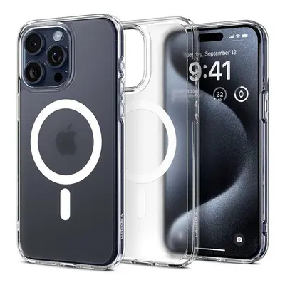 Spigen Ultra Hybrid MagFit Apple iPhone 16 Pro tok, Frost Clear tok, MagSafe, átlátszó