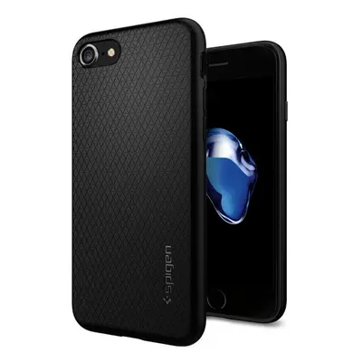 Spigen Liquid Armor Apple iPhone SE 2022/2020/8/7 tok, Black, fekete