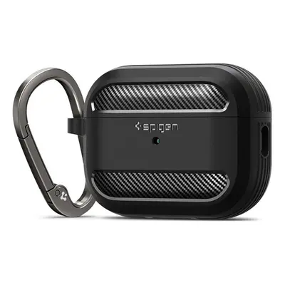 Spigen Rugged Armor Apple Airpods Pro 2 tok, fekete