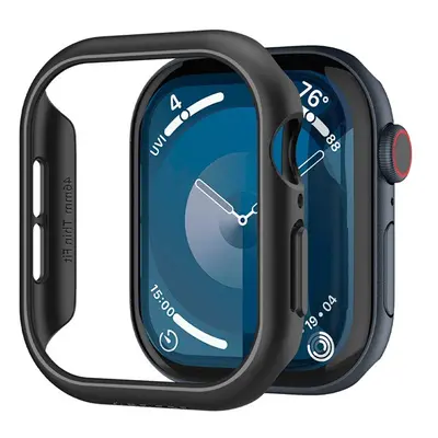 Spigen Thin Fit Apple Watch 10 (46mm) tok, Black, fekete