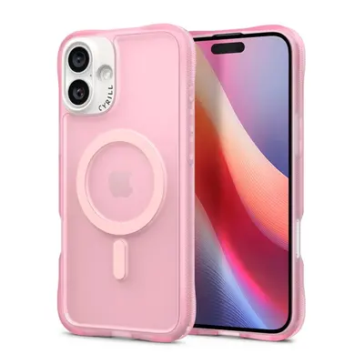 Spigen Cyrill Ultra Sheer Mag Apple iPhone 16 tok, Pink, rózsaszín