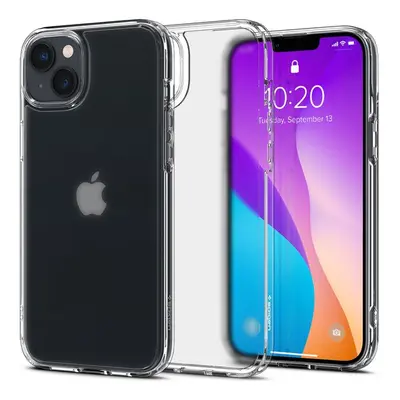 Spigen Ultra Hybrid Apple iPhone 14 Frost Clear Matte Black, átlátszó