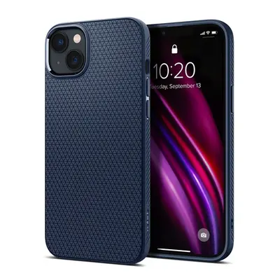 Spigen Liquid Air Apple iPhone 14 tok, Navy Blue, kék