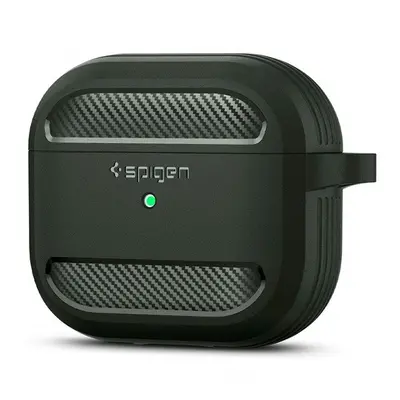 Spigen Rugged Armor Apple Airpods (3. gen) tok, Fekete