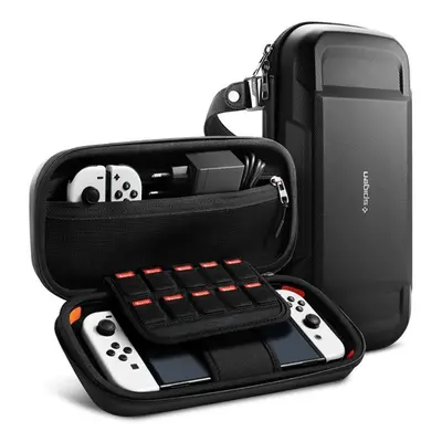 Spigen Rugged Armor Pro Pouch Nintendo Switch OLED tok, fekete