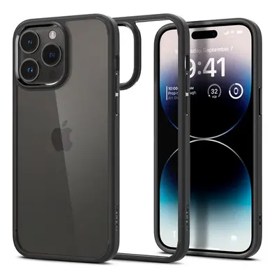 Spigen Ultra Hybrid Apple iPhone 14 Pro tok, Black, fekete