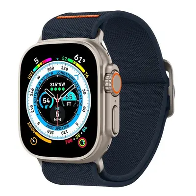 Spigen Lite Fit Ultra Apple Watch 49/45/44/42mm szövet szíj, tengerészkék