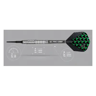 Darts szett TARGET soft, 20g, Agora A30, 90% wolfram