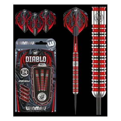 DART SZETT WINMAU STEEL DIABLO 24G, 90% WOLFRAM