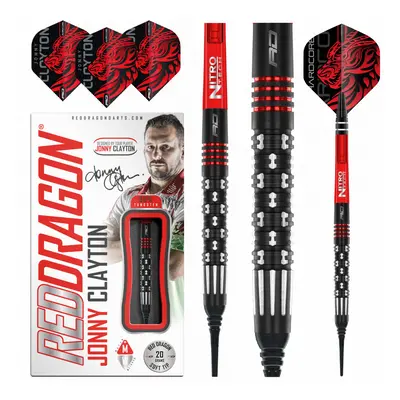 DART SZETT RED DRAGON SOFT JONNY CLAYTON PREMIER LEAGUE SE 90% WOLFRAM, 20G