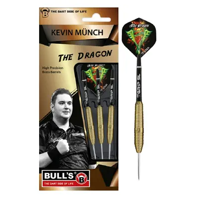 dart szett Bull&#039;s "Kevin Münch" Team Player Brass Steel Dart 21gr