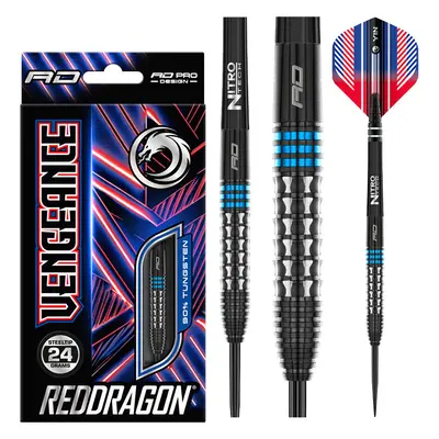 DART SZETT STEEL RED DRAGON VENGEANCE BLUE 24G 90% WOLFRAM