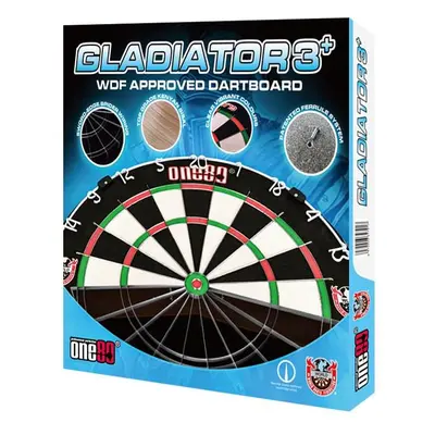 Dart tábla Gladiator 3+ ONE80, verseny minőségű, WDF, sisalból