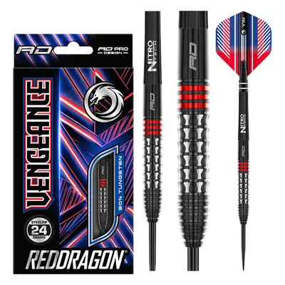 Dart szett Red Dragon VENGEANCE RED 24G 90% WOLFRAM