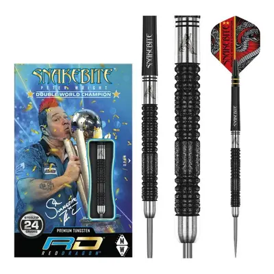 DART SZETT RED DRAGON STEEL PETER WRIGHT DOUBLE WORLD CHAMPION SE 24G, 90% WOLFRAM