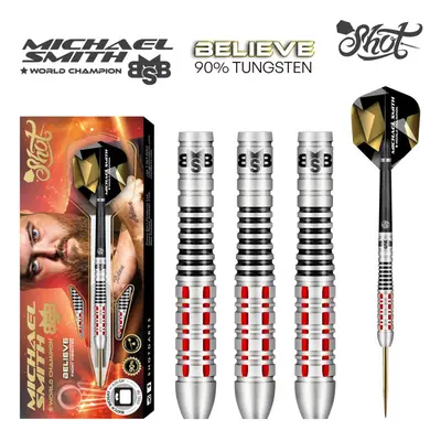 DARTS SZETT STEEL SHOT MICHAEL SMITH BELIEVE 23G, 90% WOLFRAM